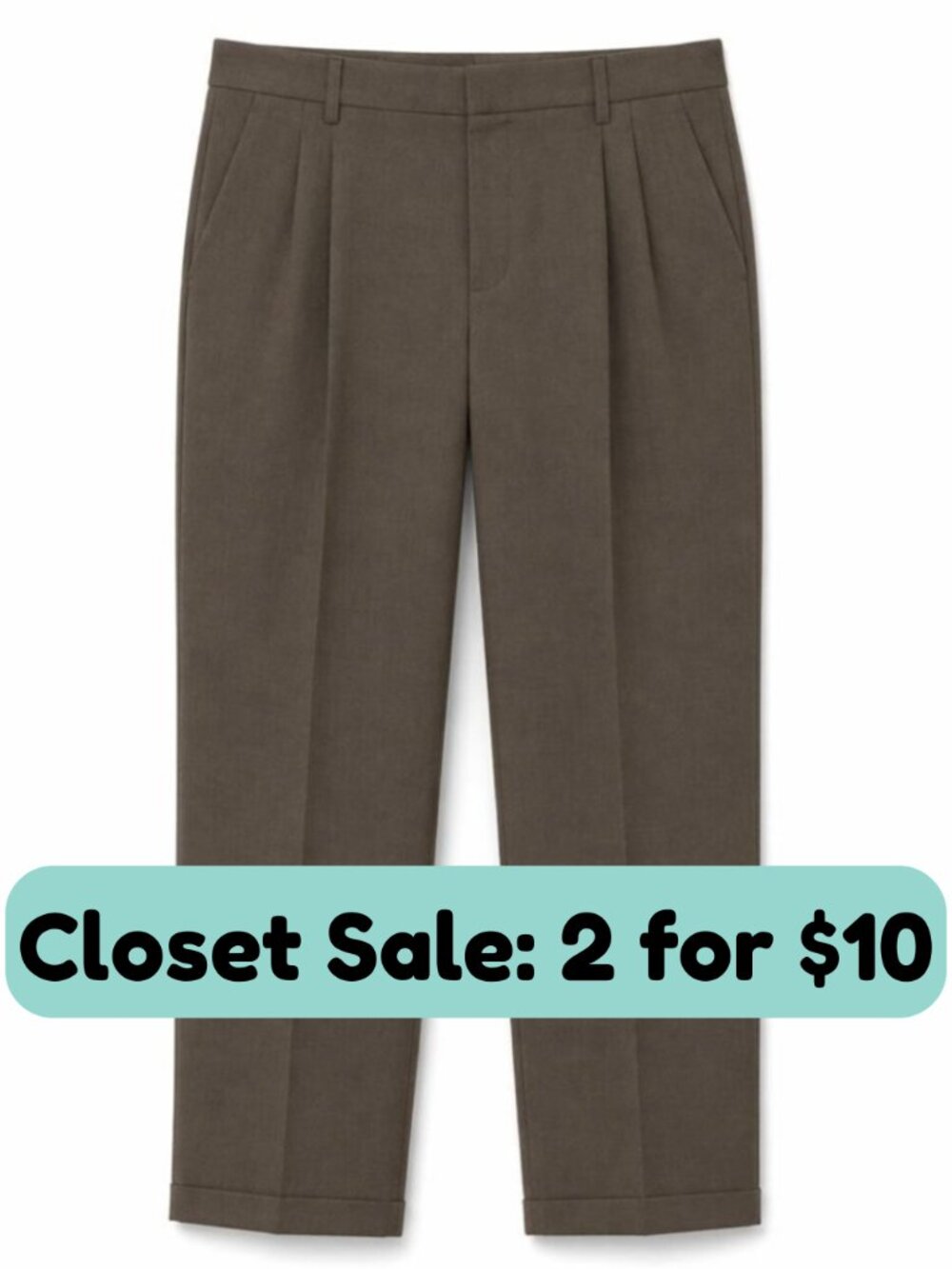 SLATES Dress Pants - Cuffs 33X32